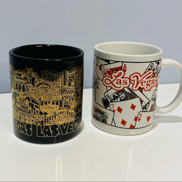 Vintage Other - Las Vegas Vintage Cool Mugs Set Of 2